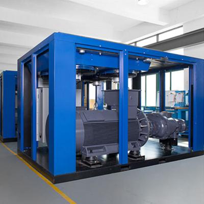 China Lubricated 2.4/30 Screw High Pressure Air Compressor For PET Bottle Production Line for sale