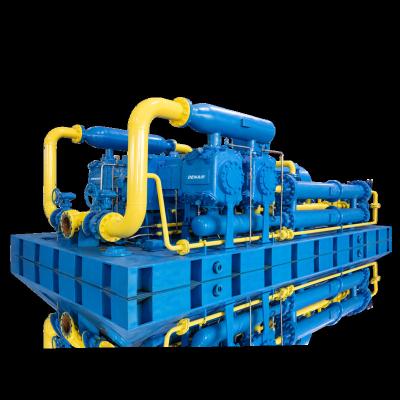 China Lubricated 250bar gas lpg compressor for gas station for sale