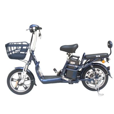 China Factory price 350w milg OEM steel lithium battery e bikes electric bicycle 2021 adult for sale