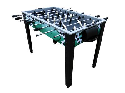 China Modern 4FT Indoor Soccer Table MDF Custom Foosball Table Steel Rod For Family for sale