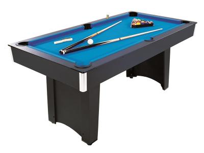 China Familien-Spaß 6 FT-Billard-Spieltisch-dauerhafter Nylonstoff mit allen Zusätzen eingeschlossen zu verkaufen