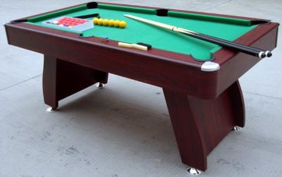 Cina Legno solido del MDF della Tabella di snooker della tabella 6ft del gioco del biliardo di progettazione moderna con il PVC laminato in vendita