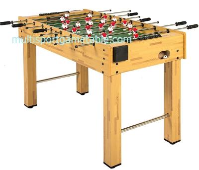 China 4FT Soccer Game Table Wood Football Table MDF Table Soccer Steel Play Rods for sale