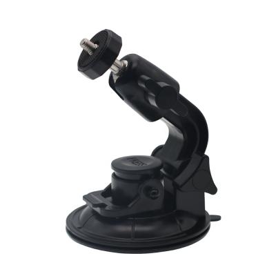 China Kaliou G095 Vehicle Mounted Single Sucker Suction Sip ABS Plastic Firmly Rotate 180 Degree Mobile Phone Holder For Motion Camera for sale