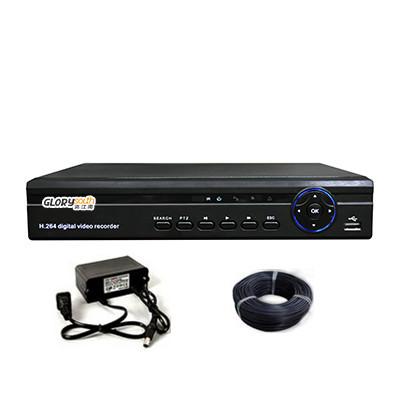 China 4CH IP het Netwerk Videorecorder In real time van HD 1080P H.264 met NVSIP-Steunen 3TB HDD Te koop