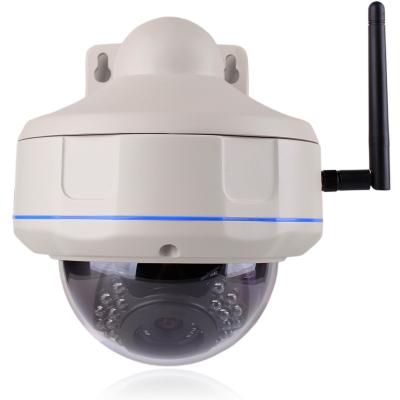 中国 固定ドーム Vandalproof 720P HD Megapixel IP のカメラの Wifi IR の夜間視界 販売のため