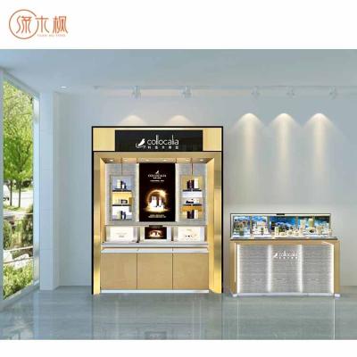 China Fashion China factory furniture for cosmetic display custom cosmetics display stand for wholesale for sale