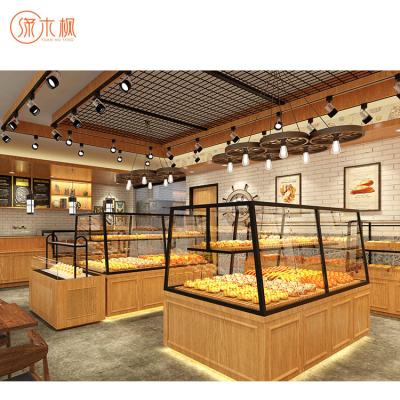 China Hot Safety Glass Polish Edge Pedestal Bakery Display Case Fashion Show Glass Showcase Cabinet With Lights for sale