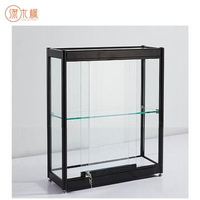 China Fashion Creative Store Most Buyed Glass Display Showcase Hot Sale Glass Display Cabinet for sale