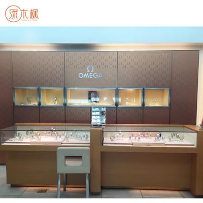 China MDF Flexible Showroom Quality Watch Display Stand Fancy Retail Store Super Gold Steel Display Case For Wholesale for sale