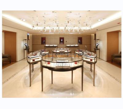 China Watch store; modern jewelry shop display cabinet stainless steel jewelry shop furniture jewelry display cabinet for sale