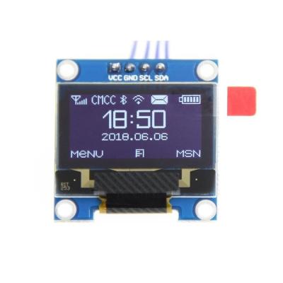 China 0.96inch 128x64 micro oled display with I2C interface and PCB 0.96 for sale