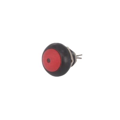 China 12mm Dot LED Momentary Push Button Latch for sale