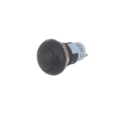 China 12mm plastic on lock push button switch for sale