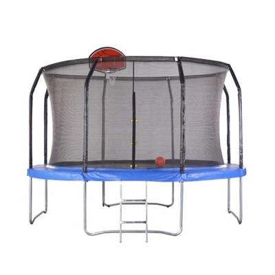 China Park Wholesale TX-TE-PI Kids Large Outdoor Folding Trampoline With Safety Net for sale