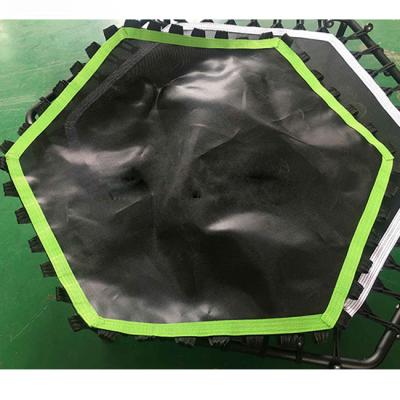 China Indoor Commercial Outdoor Professional Kids Bounce Bungy Hexagon Mini Trampolines For Sale for sale