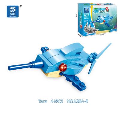 China Collect 8 models can set shark new product children's toys educational diy toys price best high quality for sale