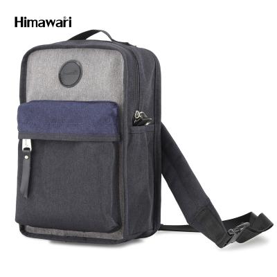 China Himawari Waterproof Polyester Waterproof Navy Sling Bag Black Trunk Bag For Boy for sale