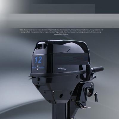 China New Wholesale Electric Gasoline Engine Available Control Tiller Outboard Motor T12 for sale