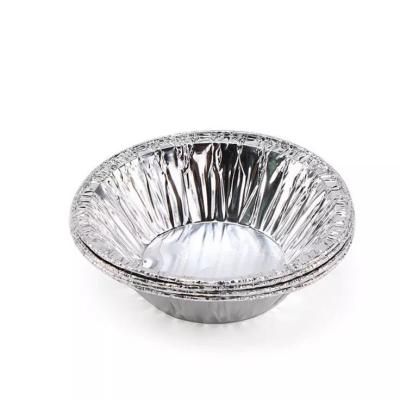 China Disposable Food Grade Baking Egg Tarts Cup Molds Tart Microwave Oven Cake Pan Egg Mold Cups for sale