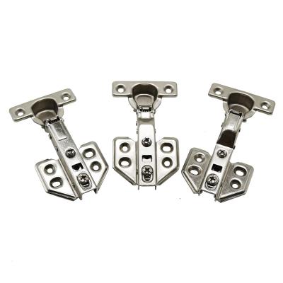 China HH02 26mm Cup Hinge Nickel Plated Hydraulic Concealment Cabinet Hidden Door Hinge for sale