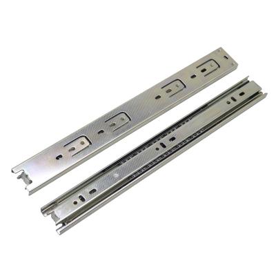 China Modern Hot Sale Jieyang Drawer Slide 40mm Ball Bearing Drawer Slide Rail For Furniture for sale