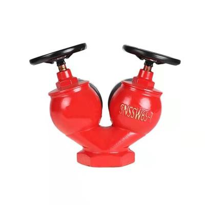 China SNSSW65-1 Double Valve Dual Outlet Fire Hydrant for sale