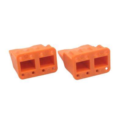 China Orange PBT Automotive 8 Pin Connector Locks Position Assurance Secondary WM-8S for sale