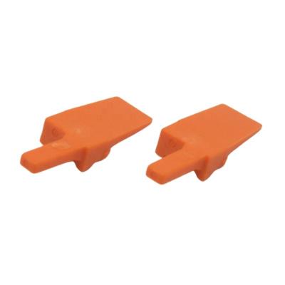 China Automotive Waterproof Secondary Insurance Lock PBT 2 Position Connector Wire Orange Pin WM-2P for sale