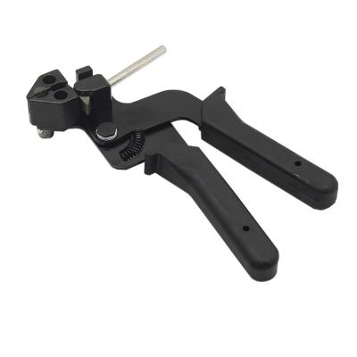 China Special Steel And Rubber Cable Tie Gun Stainless Steel Clamp Tools For Self Locking Cable Ties Tying And Cutting Tool for sale