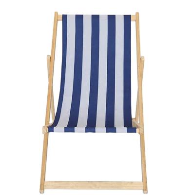 China Modern Adjustable Lightweight Corner Solid Wood Lounge Chair for Outdoor Beach for sale