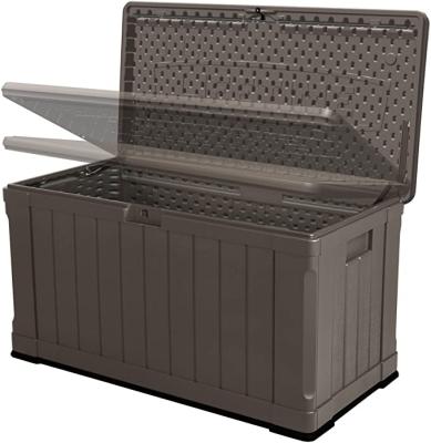 China Durable Plastic Outdoor Furniture 150 Medium Deck 73 105Gallon Box for sale