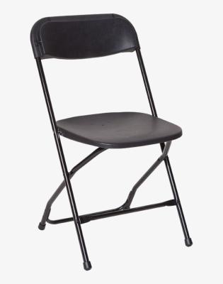 China Black Camping Chairs Easy Carry Traditional Folding For Events Plastic for sale