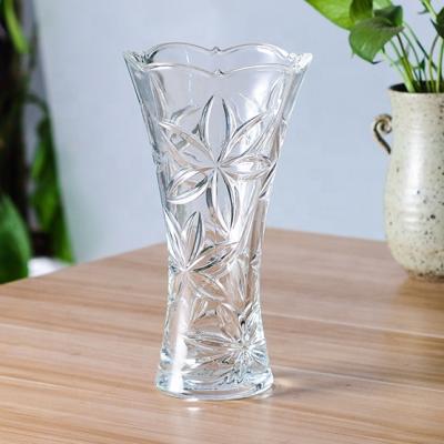 China Minimalist Zhejiang Crystal And Glass Transparent Vases for sale