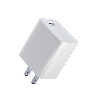 China New Design Mobile Phone Fast Charging PD20W Mobile Phone Charger Wholesale Price Home Charger USB Wall Charger CE ROHS FCC for sale