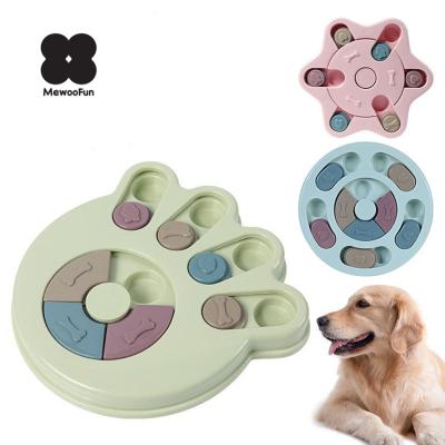 China MewooFun Factory Price Consumer Slow Dog Training Stocked Interactive Pet Puzzle Toys for sale