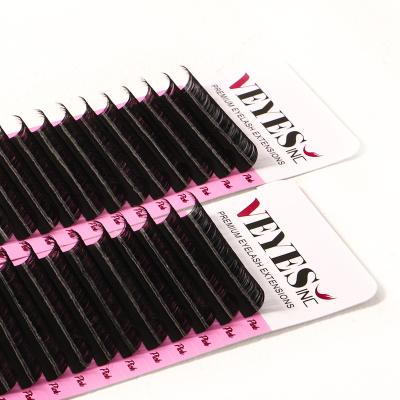 China Veyelash's Long Natural Lash Extensions Private Label Korean PBT Wholesale Lash Extensions Different Volume for sale