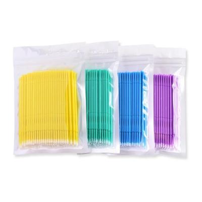 China Veyelash Plastic Wholesale Disposable Micro Brush Magic Wands Applicator Extension Tools Brushes for sale