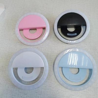 China Mini Hot Sale Visual Flash Dimmer Photographic Lighting Mobile Phone Led Selfie Light Ring For Makeup Shooting Lighting Taking Photo for sale