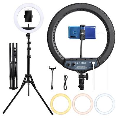 China Dropshipping PORTABLE 14inch LED Ring Light with Tripod Stand Ring Lamp 60W Photography Light for Makeup youtube live streaming ringlight for sale