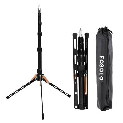 China FOSOTO FT-140 Led Light Stand Portable Tripod For Umbrellas Reflector Photo Studio Camera Photographic Instant Lighting Phone FT-140 for sale