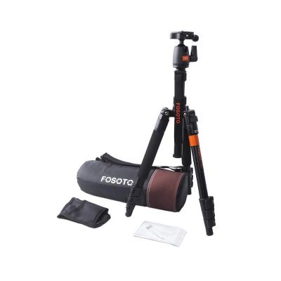 China FOSOTO F-555 Mirrorless System Camera Travel Tripod Monopod Touism Q555 Video Tripod With Ball Head For Canon Nikon Sony Panasonic Fuji DSLR Camera for sale