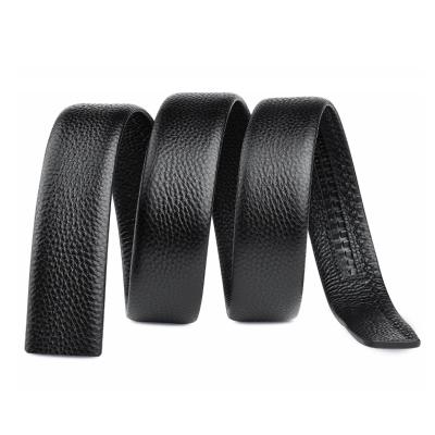 China Gebuine Casual Comfortable 100% Leather Belt Without Buckle Belt Band MOQ 20pcs Can Do Logo for sale