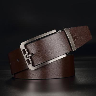 China HAUTTON Comfortable Whip Genuine Leather Belts For Mens Vintage Jeans Belt for sale