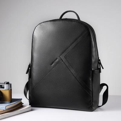 China Top Leather Daily Laptop Rucksack Backpack School Bag Men Outdoor Laptop Backpack Designer Leather Bag Hautton New for sale