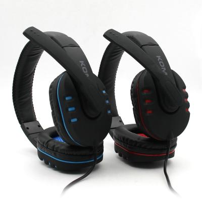 China Best Selling Cheap Headband Earphone Wired Computer Headset PC Gaming Headset for sale