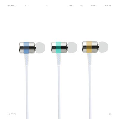 China In-Ear In Ear Wired Sport Headphones 3.5mm Stereo Earphone With Microphone for sale