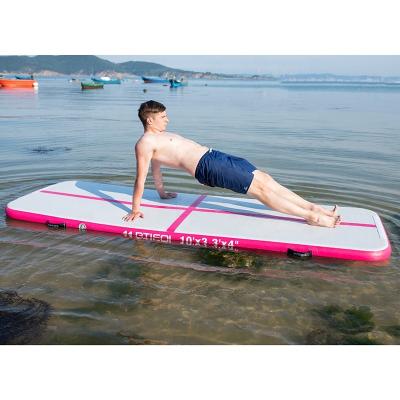 China Foldable Custom Design Gymnastics Mat Inflatable Gym Airtrack for sale