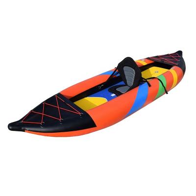 China Chinese PVC Manufacturer Outdoor Water Play Equipment Rowing Boat Canoe Fishing Inflatable Kayak Boat for sale