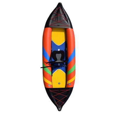 China Best Selling Red PVC Air Kayak Inflatable Row Boats For Water Sport for sale